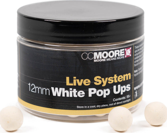 Live System - Pop-ups - 12mm - Wit Live System - Pop-ups - 12mm - Wit
