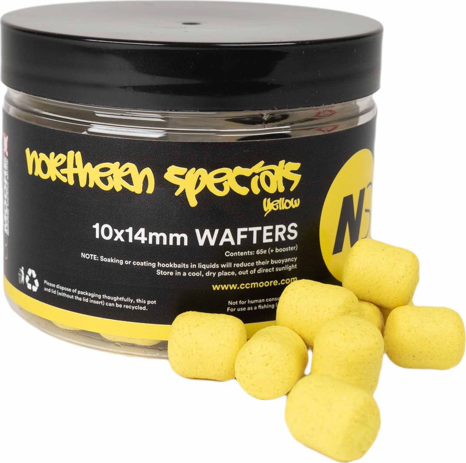 NS1 Dumbell Wafters - Žluté - 10x14mm NS1 Dumbell Wafters - Žluté - 10x14mm