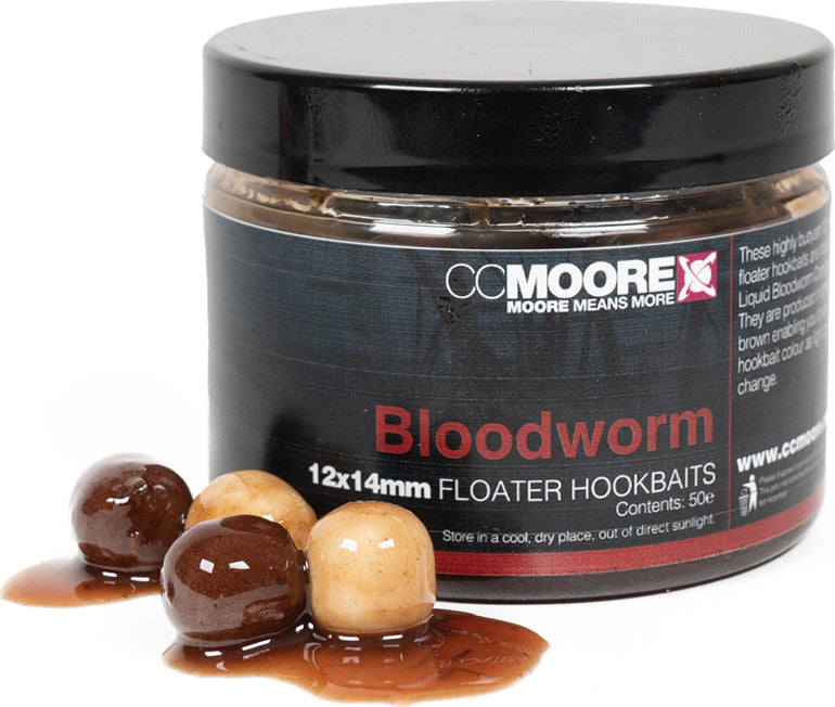 Bloodworm Floater Hookbaits - 12X14mm Bloodworm Floater Hookbaits - 12X14mm