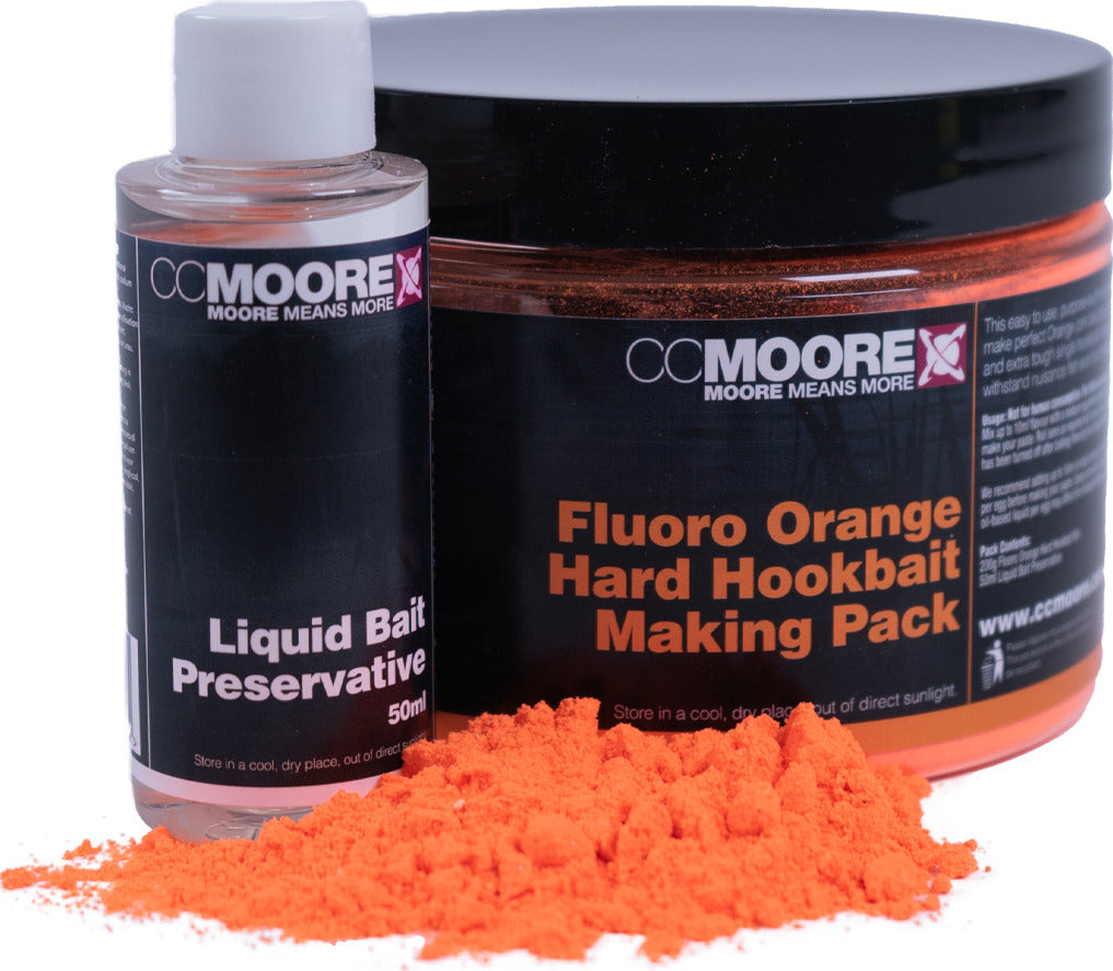 Fluoro Orange Hard Hookbait Making Pack - 200g Fluoro Orange Hard Hookbait Making Pack - 200g