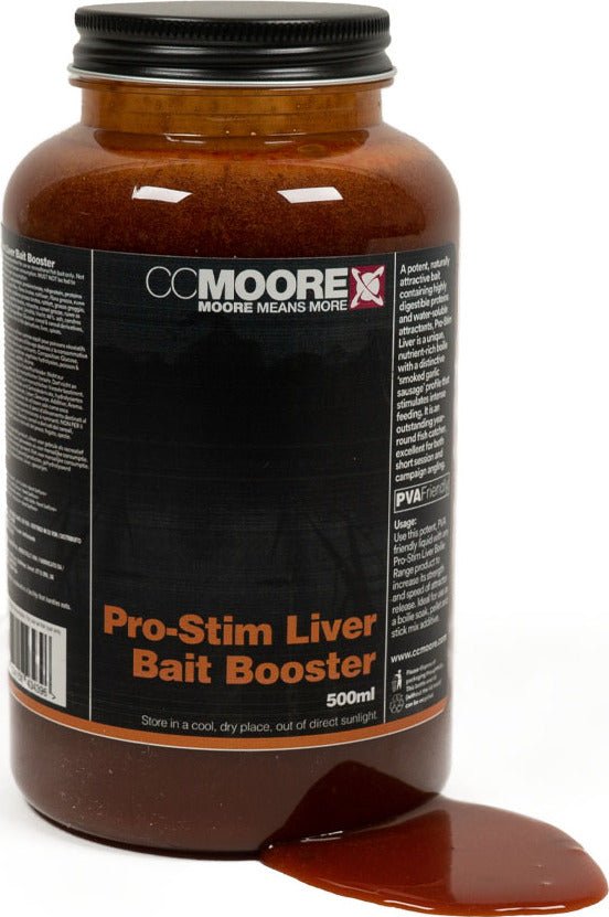 CC Moore Pro - Stim Liver Bait Booster - 500ml - dé KarperCentrale CC Moore Pro - Stim Liver Bait Booster - 500ml - dé KarperCentrale