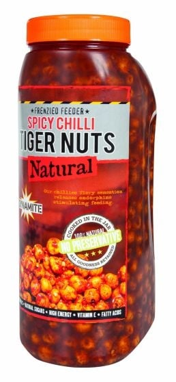 Dynamite Baits Frenzied Chilli Tiger Nuts - 2.5L - Kant en klaar - KarperCentrale Dynamite Baits Frenzied Chilli Tiger Nuts - 2.5L - Kant en klaar - KarperCentrale