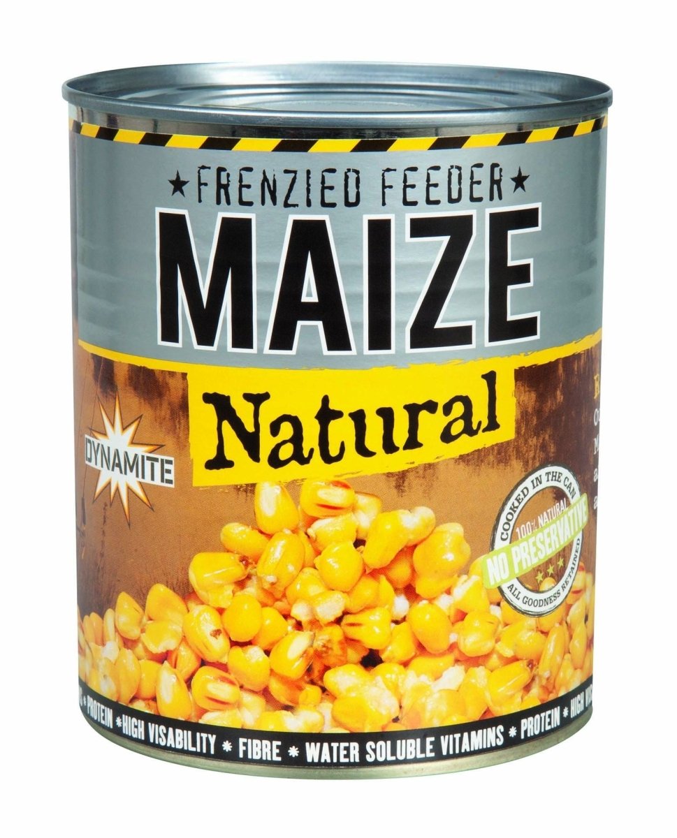 Dynamite Baits Frenzied Maize Natural - 700gr - Klaar voor gebruik - KarperCentrale Dynamite Baits Frenzied Maize Natural - 700gr - Klaar voor gebruik - KarperCentrale