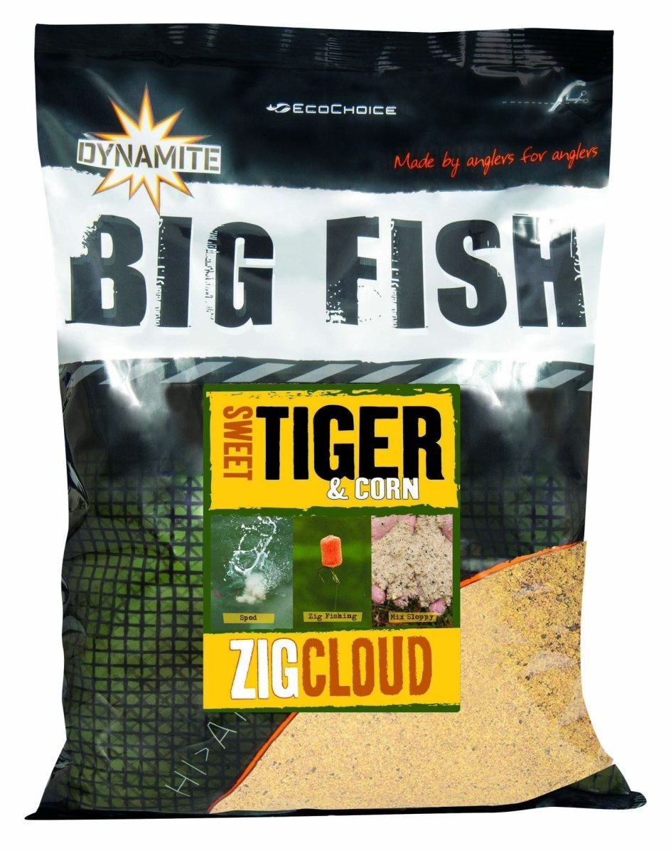 Dynamite Baits Zig Cloud - Sweet Tiger - 1.8kg - KarperCentrale Dynamite Baits Zig Cloud - Sweet Tiger - 1.8kg - KarperCentrale