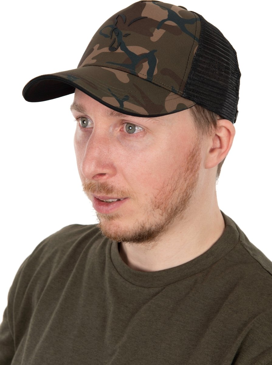 Fox Camo Trucker Hat - Pet - dé KarperCentrale