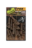 Fox Edges Camo Slik Lead Clip + Pegs - dé KarperCentrale