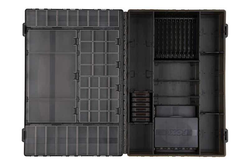 Fox Edges Large Tackle Box Loaded - dé KarperCentrale Fox Edges Large Tackle Box Loaded - dé KarperCentrale