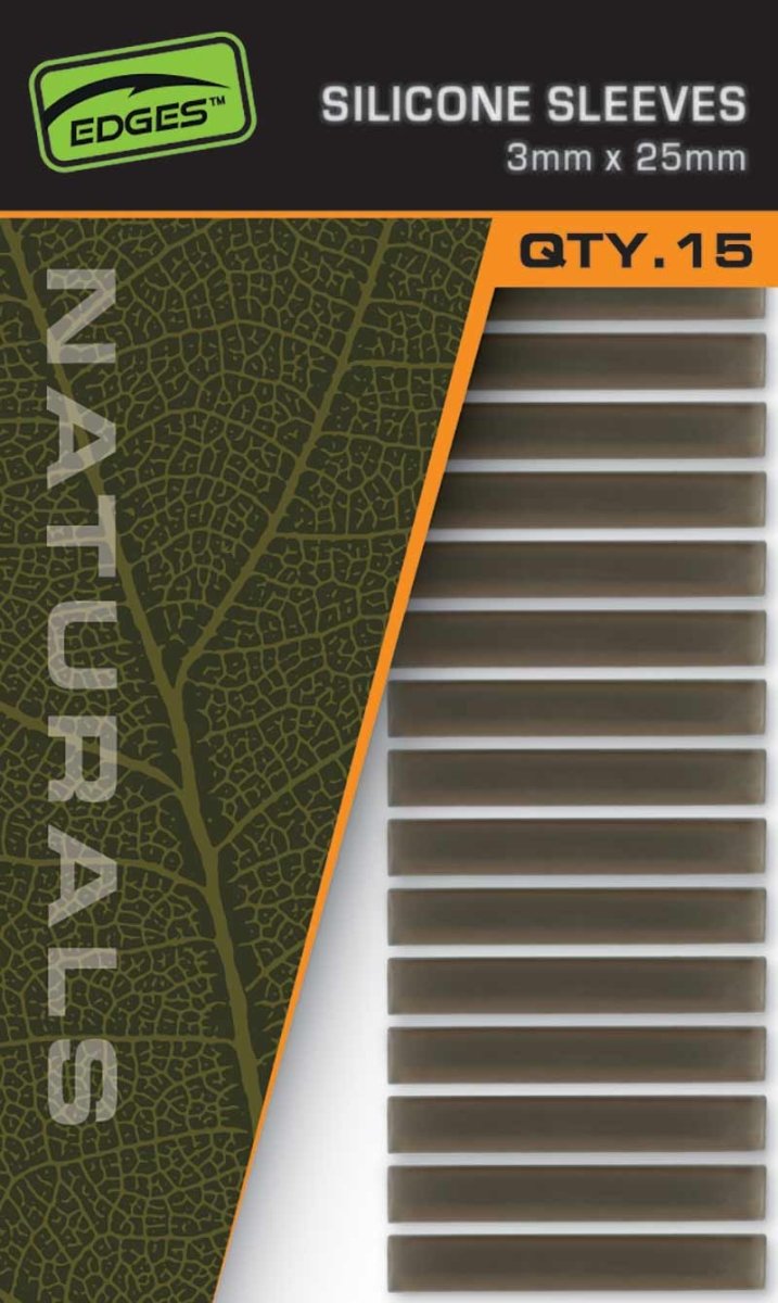 Fox Edges Natural Silicone Sleeves - dé KarperCentrale Fox Edges Natural Silicone Sleeves - dé KarperCentrale