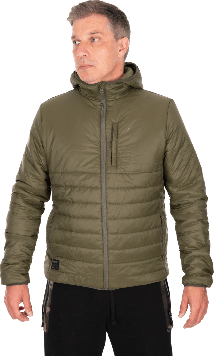 Fox Olive Quilted 100 Jas - dé KarperCentrale