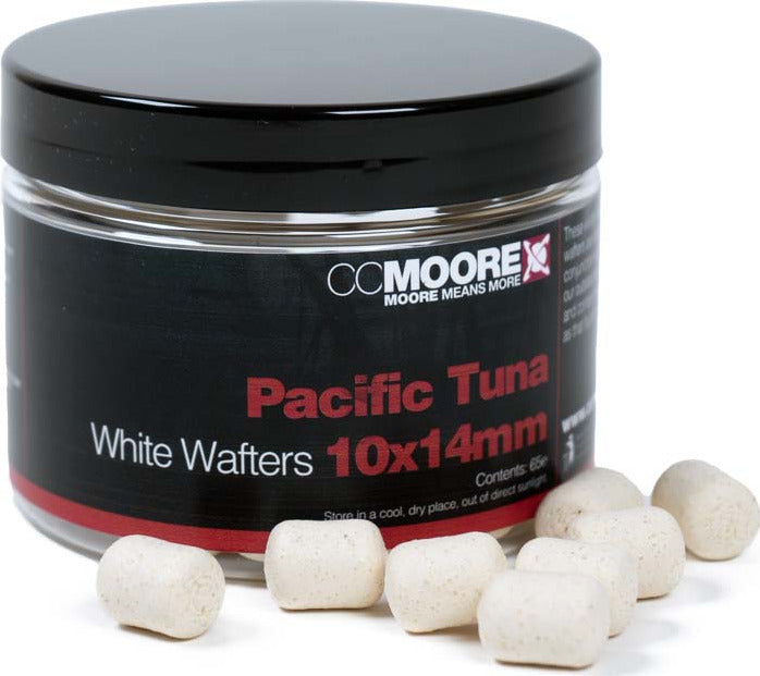 Pacific Tuna - Dumbell Wafters - Bianco - 10x14mm