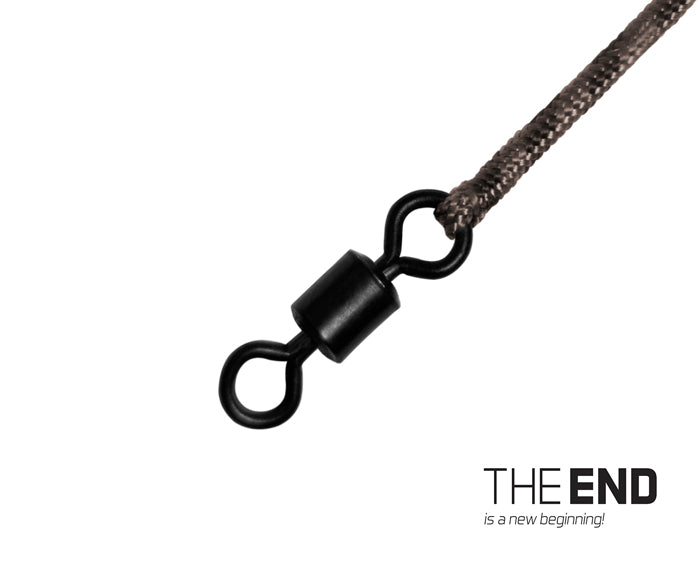 The END - Leadcore 1m - Swivel - 3 stk - Klar til brug