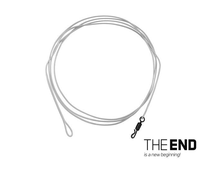 The END - Fluoro Carbon Leader - 1 stk - Klar til brug