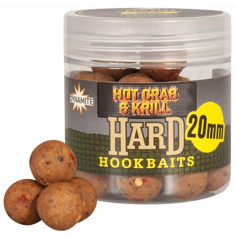 Dynamite Baits Hot Crab & Krill Hard Hookbaits - 20mm - KarperCentrale