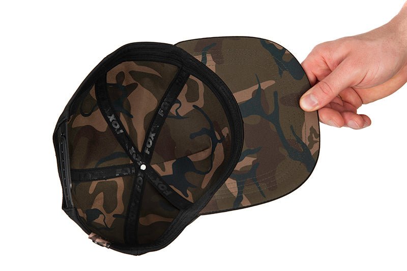 Fox Black Camo Snapback Hat - Pet - dé KarperCentrale