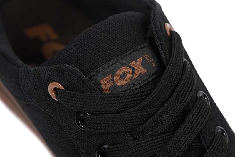 Fox Black Canvas Schoenen - dé KarperCentrale