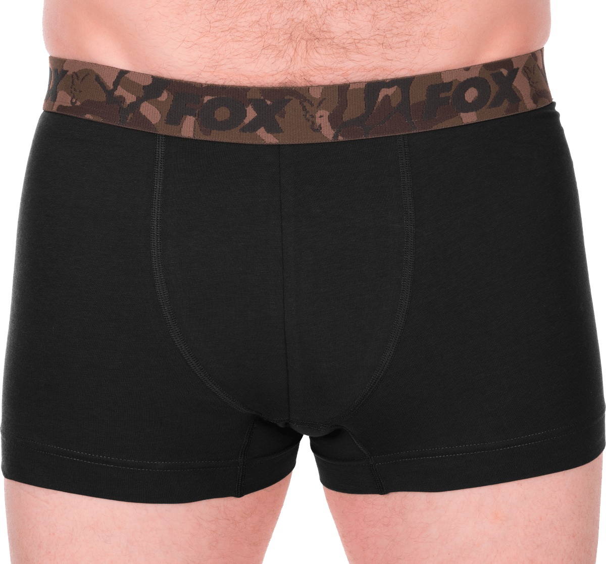 Fox Boxer Korte broek 2pk khaki / black - dé KarperCentrale