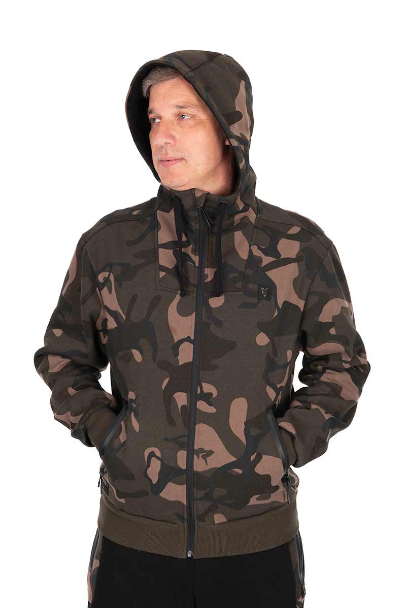 Bluza z kapturem Camo Full Zip Premium 310