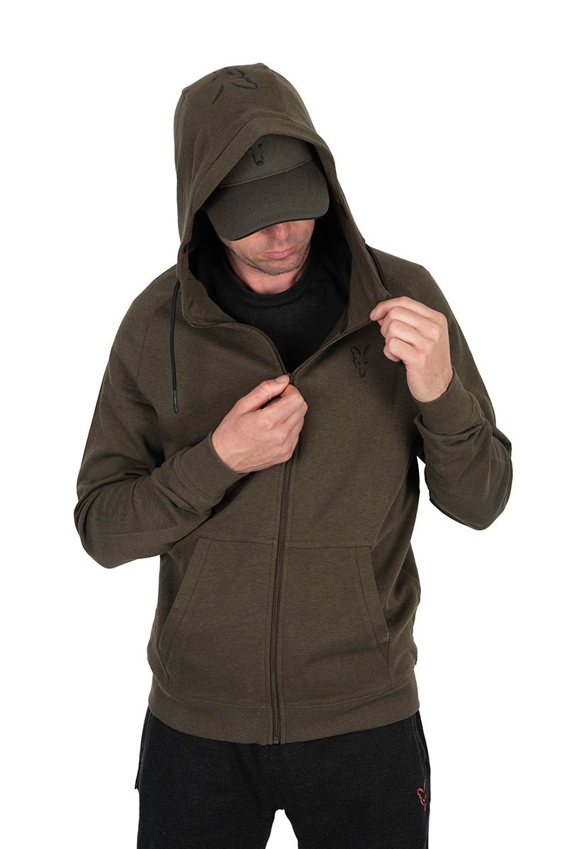 Fox Collection LW Hoody Green/Black - dé KarperCentrale