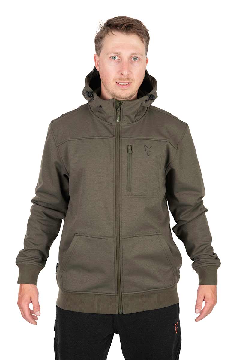 Kollektion Soft Shell Jacke Grün/Schwarz