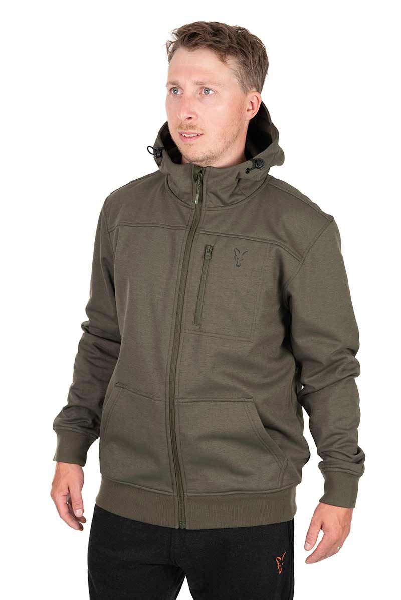 Fox Collection Soft Shell Jas Green/Black - dé KarperCentrale