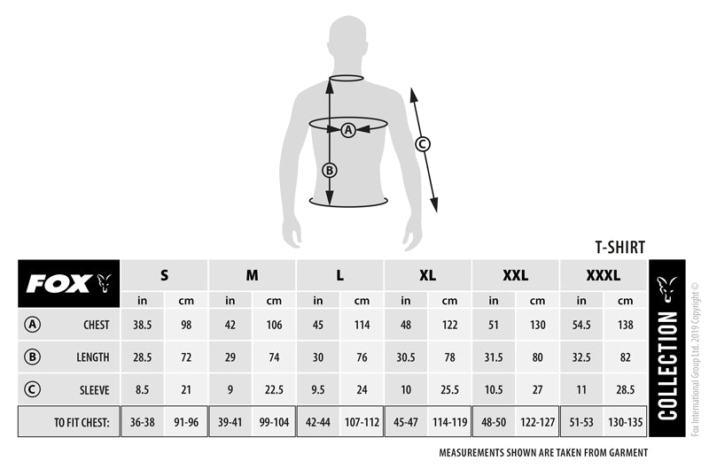 Fox Collection T Black/Orange - T-Shirt - dé KarperCentrale