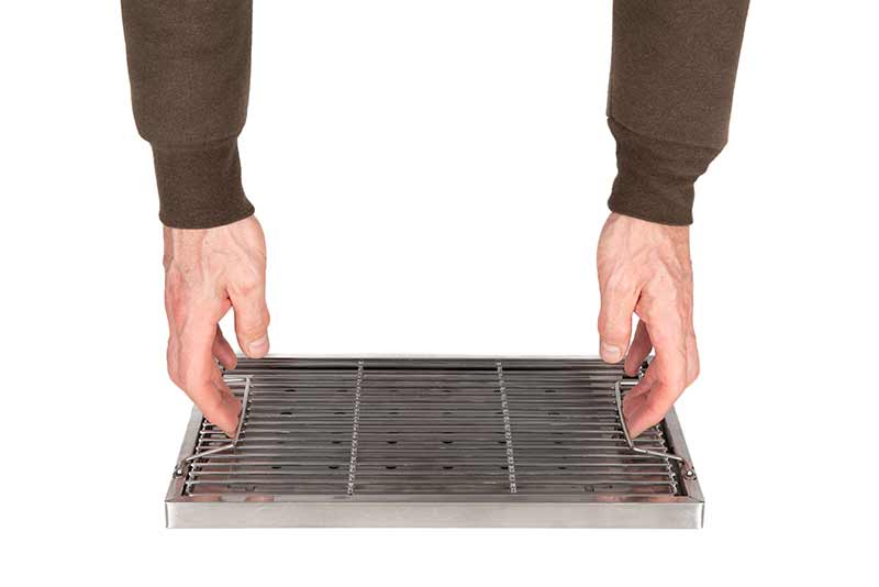 Sammenklappelig grilludstyr