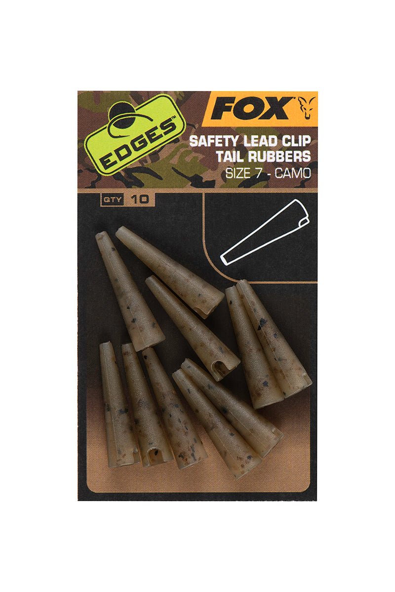 Fox Edges Camo Lead Clip Tail Rubbers - dé KarperCentrale