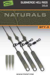 Fox Edges Naturals Submerge Heli Rigs - dé KarperCentrale