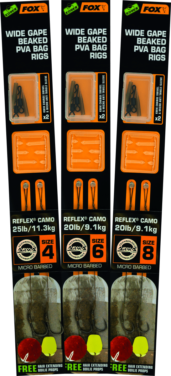 Edges Wide Gape Beaked PVA Klar Til Brug Rigge