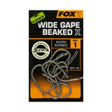 Fox Edges Wide Gape Beaked X - Karperhaak - dé KarperCentrale