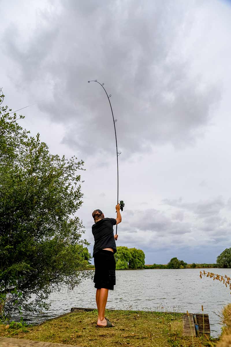 Fox Horizon X5 Black - 12FT - 3.5LB - Karperhengel - KarperCentrale