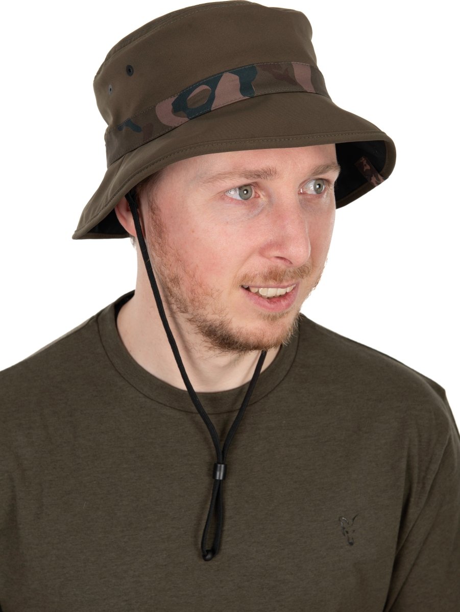 Cappello Boonie Khaki Camo - Cappello da pescatore