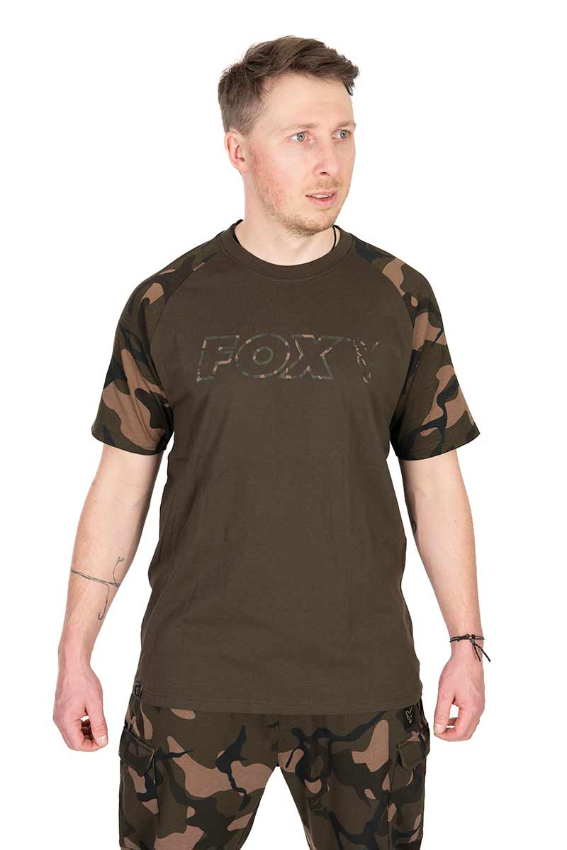 Fox Khaki Camo Outline T-Shirt - dé KarperCentrale