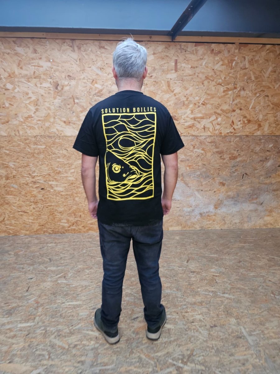 Premium HD - čtvercový karp design - tričko