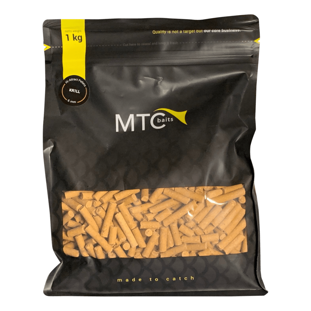 MTC Kr1ll - Pellets - Hi - Attract - 6mm - 1KG - dé KarperCentrale